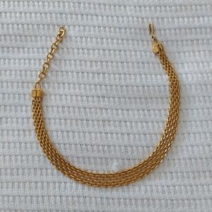 Monet Vintage Gold Color Necklace